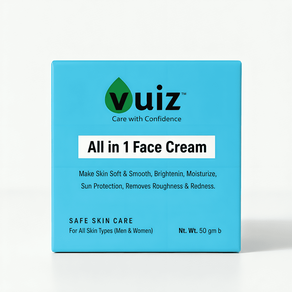 Vuiz ALL in 1 Moisturizing Cream with NIACINAMIDE & GLYCERIN-Face and Body–50gm